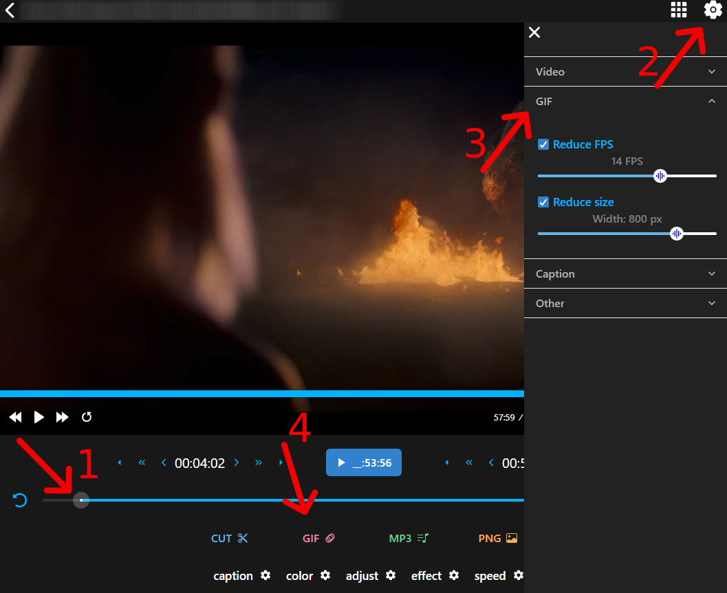 How to harcore a video sub